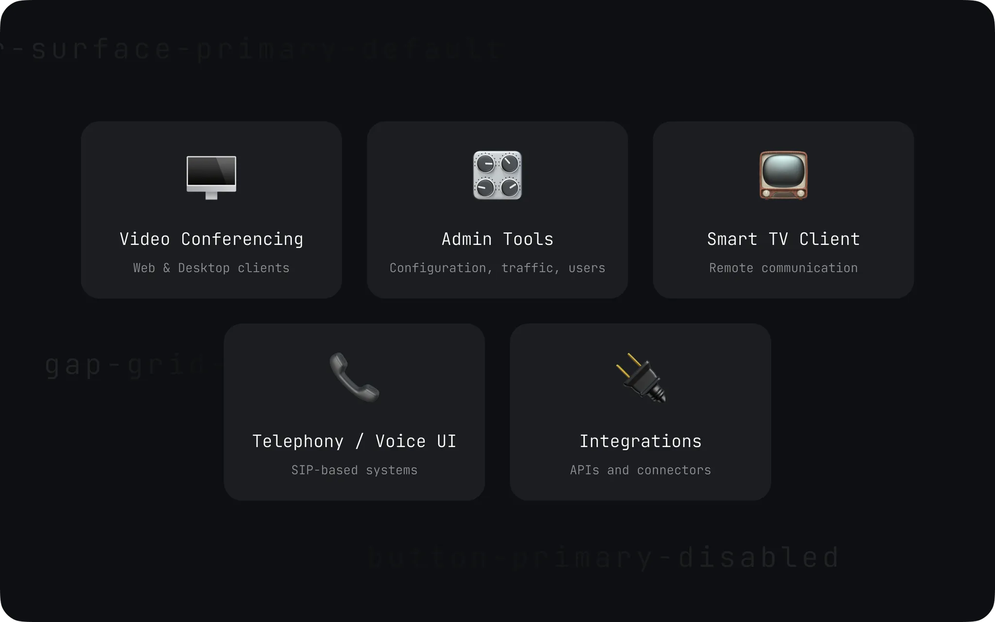 app UI